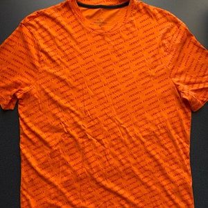 Orange Armani Exchange T-Shirt